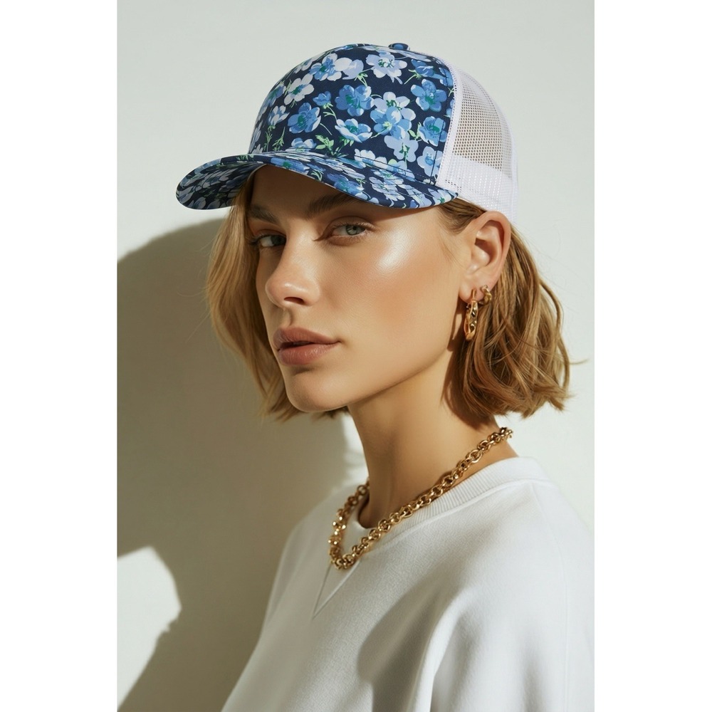 OFFLINE by Aerie Trucker‎ White Mesh Hat Snapback Cap NWT